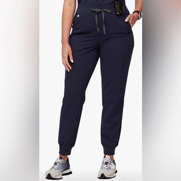 Figs Pants - FIGS Zamora High Waisted Jogger Style Scrub Pants-Slim Fit